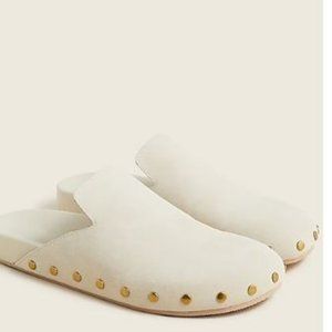 J Crew Pacific studded clogs in suede BE772 Size 6